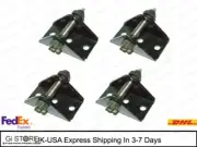 Front & Rear Leaf Spring Pivot Bracket +Bolt & Grease Nipple For Willys Jeeps