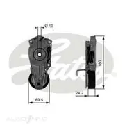 Gates Tensioner Assembly - 38405