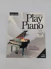 Instant Play Piano by Topics Entertainment CS-394S 4 CD-ROM Box Set PC NEW Seal