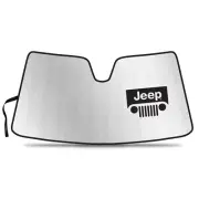 Jeep Compass 2017 to 2022 Custom Fit Bubble Roll-up Windshield Sun Shade