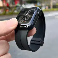 在飛比找蝦皮商城優惠-適合蘋果手錶Apple Watch8ultra 錶帶磁性錶帶