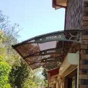 DIY Window Door Awning Canopy 1.22m x 1.7m Polycarbonate Sheet Cover