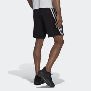 【adidas 愛迪達】短褲 男款 運動短褲 慢跑 訓練 健身 亞規  黑 H46515