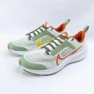 NIKE FV3645381 Air Zoom Pegasus 40 大童慢跑鞋 女鞋 油綠白【iSport愛運動】