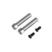 Upgraded Metal Part Stainless Steel Steering Shaft Set for MJX 14209 14210 H14BM 1/14 RC Car Vehicle Model Accessories