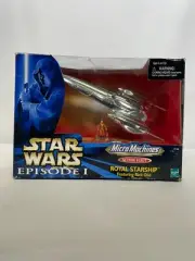 Naboo Royal Starship w/ Ric Olie Micro Machines Action Fleet Star Wars NEW
