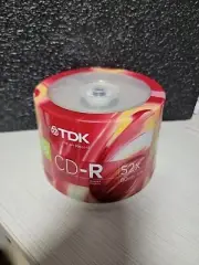 TDK CD-R Data Music 80 Minute, 700 MB 52x 50-Pack Spindle TDK