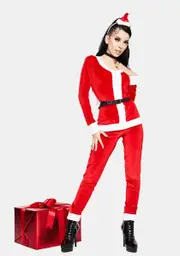 [Tipsy Elves] Women's Santa Jumpsuit