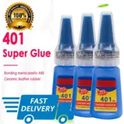 401 Glue Instant Fast Adhesive 20ML Bottle Stronger Super Glue Multi-Purpose Fix