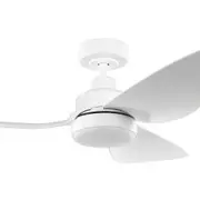 Eglo Torquay 42" ABS 3 Blade DC Ceiling Fan with 20W LED Light & Remote