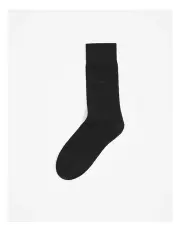 [Country Road] Cushion Foot Sock in Black