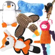5 Pack Value Bundle Dog Toys Assortment Dog Plush Toys Dog Squeaky Toys Assortme