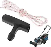 Pull Start Cord - Reinforced Starter Rope for Lawn Mowers, Snow Blowers, and Small Engines | High Strength Pulling String, Mower Recoil Cord, Power Tool Starter, Heavy Duty Replacement Part