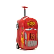 Disney - Lightning McQueen DIS122 19in Small 4 Wheel Hard Suitcase