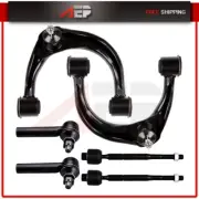 6 Pcs Fits 2003-2009 Lexus GX470 Front Control Arm And Ball Joint Tie Rod End (for: Lexus)