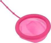 KOMBIUDA 1pc Disk Cups Sanitary Reusable Period Silicone Women Period Leak-proof Period Sanitary Red