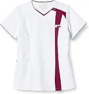 Folk(フォーク) Zip Scrub 2 7052SC Women's Lab Coat Scrub Medical Zip Scrub