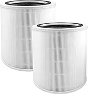 Core 400S HEPA Air Purifier Filter Replacement, Compatible with LEVOIT Core 400S Smart WiFi Air Cleaner Purifier, Core 400S-RF-PA (LRF-C401-YUS), 3-in-1 High-Efficiency Activated Carbon, 2 Pack