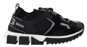 Dolce & Gabbana Chic Sorrento Slip-On Sneakers in Women's Monochrome Authentic