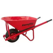 Easymix W566S - Wheelbarrow 100L Steel Tray Heavy Duty