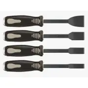 Gasket Scraper Set Carbon Steel Blades Hand Tool 4 Piece Kit Heavy Duty