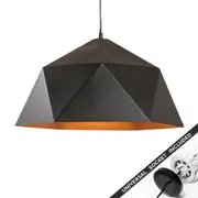 Snap Lighting Jasper Geometric Downlight to Pendant Light Conversion Kit