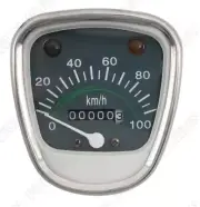 12V Universal ABS Motorcycle Digital Odometer Speedometer Tachometer 0-100km/h
