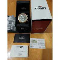 在飛比找蝦皮購物優惠-天梭 TISSOT PRS516 玫瑰金計時錶