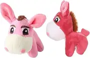 Totority 2pcs Donkey Doll Wallet Keychain Plush Keychain Plush Pendant Key Chain Pendant Bag Pendant Luggage Pendant Cartoon Pendant Key Ring Decor Plush Key Ornament Short Plush