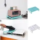 Multipurpose Cupboard Storage Rack Cabinet Storage Shelf Microwave