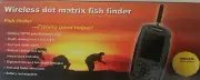 Dot Matrix LCD Sonar Fish Finder Sensor 120ft big/small fish depth indicator