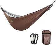 Portable Hammock Underquilt W Cold Weather Warm Under Quilt for Camping Hiking Brown Brown