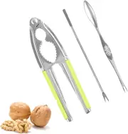 Nut Crackers Walnut Cracker Heavy Duty Walnut Cracker Tool 2 PCS