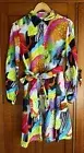 Gorman Aerial Abstract Shirt Dress Size 8 (could fit up to 10) BNWT