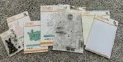 SIMON says STAMP Huge EASTER card Kit Stamps Dies Stencil Embossing Folder NEW