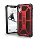 【10%點數回饋】【美國代購-現貨】UAG iPhone XR 6.1寸 Monarch Feather Light Rugged 軍用防摔外殼 緋紅色