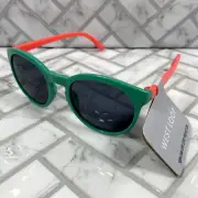 West Loop Sunglasses 58832FGK TRQ VL FWG Green/Orange Frames 100% UVA-UVB