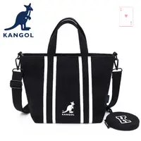 在飛比找蝦皮購物優惠-【紅心包包館】KANGOL 英國袋鼠 帆布包 手提包 側背包