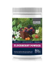 Power Superfoods Elderberry Powder Cert Org 120g | 120g