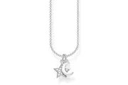 Thomas Sabo Charm Club - Star & Moon Silver Necklace