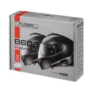 Nolan B602 R Series Ncom Twin Pack Motorcycle Helmet Bluetooth Intercom System