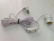 USA SELLER ELECTRIC POWER CORD SOCKET LIGHT STRING FOR PAPER LANTERN