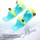 Adjustable Short Ski Skates Portable Snow Skates for Ice Environments