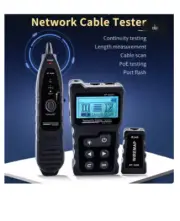 Noyafa NF-8209 internet cable tester LCD Display Measure Length cabl RJ45 Cable