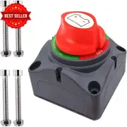 1-2-Both-Off Battery Disconnect Switch 12–48V Master Cut Off Isolator Switch
