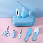 Jarttarn 8 pcs/Set Newborn Baby Kids Nail Hair Health Care Thermometer Grooming Brush Kit Care Baby Essentials Newborn Material Safety