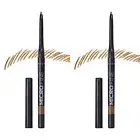 Avon Micro Fine Twist Up Brow Definer Pencil 0.13g | LIGHT BROWN | Set of 2