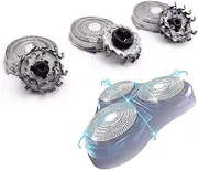 Gleway HQ9 Replacement Heads Compatible with Philips HQ9 SpeedXL, Replacement Shaving Head for Series 8140XL 8160XL 8170XL, HQ9 Replacement Blades Heads for Razor HQ9080 8240XL 8140XL 8150XL, 3Pack