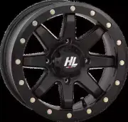 HL9 Beadlock Wheel Matte Black 14x7 4/156 5+2 30mm Kawasaki Teryx KRX 1000 20-22