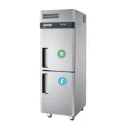 Turbo Air K-Series Upright Dual Temperature Fridge & Freezer 242/222L Split Door